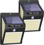 140led Solar Security Lights (4 Pack)