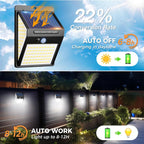 140led Solar Security Lights (4 Pack)