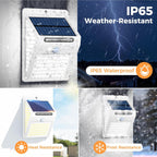 140led Solar Security Lights (4 Pack)