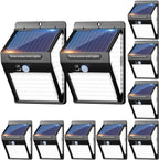 140led Solar Security Lights (4 Pack)