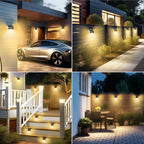 140led Solar Security Lights (4 Pack)