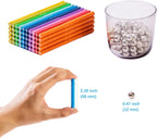 145pcs Magnetic Toys 2.3" Building Sticks Set