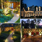 14m Garden Spike Lights Mains 3000K for Pathway