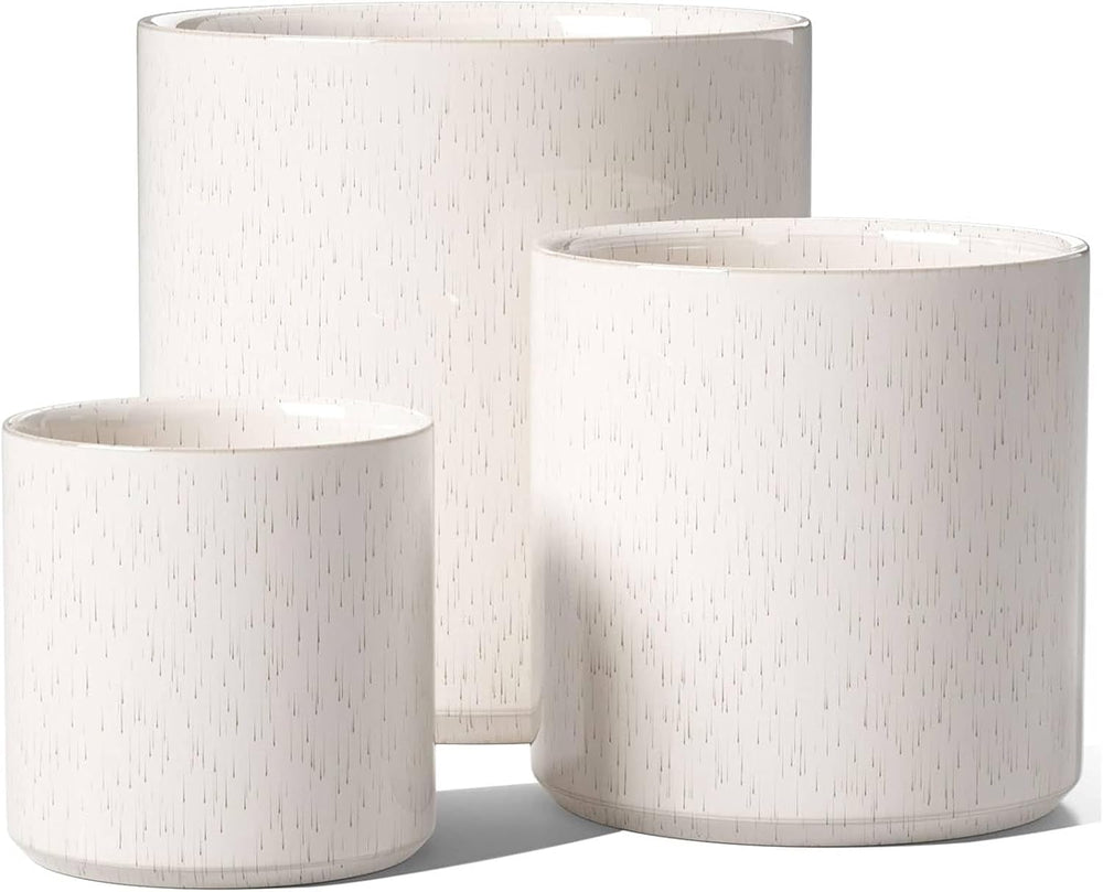 15+20+25CM Plant Pots Set Ceramic Planters