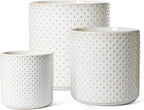 15+20+25CM Plant Pots Set Ceramic Planters