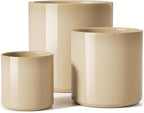 15+20+25CM Plant Pots Set Ceramic Planters