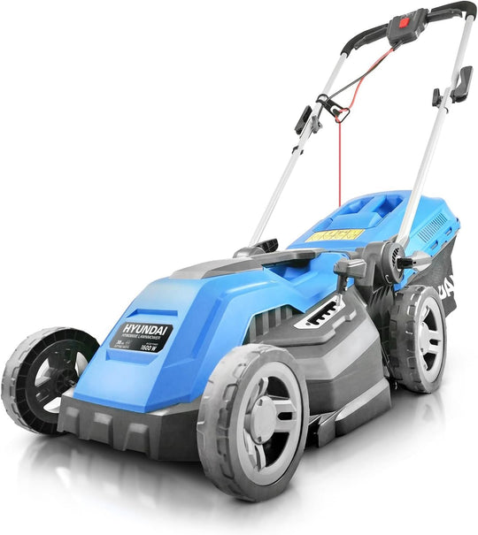 15'' 38CM 1600W Electric Lawnmower with Rear Roller