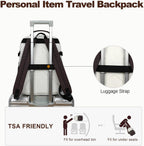 15.6 Inch Laptop Backpack for Women Men Work
