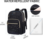 15.6 Inch Laptop Backpack for Women Men Work