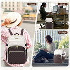 15.6 Inch Laptop Backpack for Women Men Work
