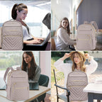 15.6 Inch Laptop Backpack for Women Men Work