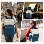 15.6 Inch Laptop Backpack for Women Men Work