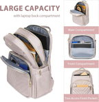 15.6 Inch Laptop Backpack for Women Men Work