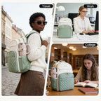 15.6 Inch Laptop Backpack for Women Men Work