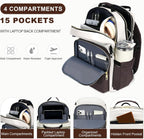 15.6 Inch Laptop Backpack for Women Men Work