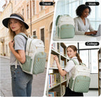 15.6 Inch Laptop Backpack for Women Men Work