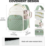 15.6 Inch Laptop Backpack for Women Men Work