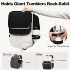 15.6 Inch Laptop Backpack for Women Men Work