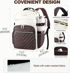 15.6 Inch Laptop Backpack for Women Men Work