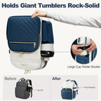 15.6 Inch Laptop Backpack for Women Men Work