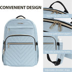 15.6 Inch Laptop Backpack for Women Men Work