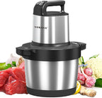 1500W Electric Chopper with 6.5L Stainless Steel Bowl