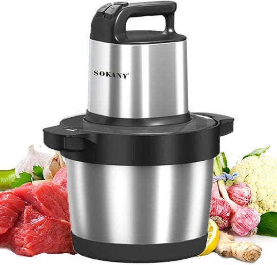 1500W Electric Chopper with 6.5L Stainless Steel Bowl