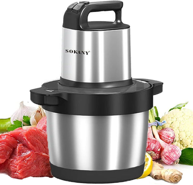 1500W Electric Chopper with 6.5L Stainless Steel Bowl