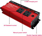 1500W Power Inverter 12V to 240V Ac Car