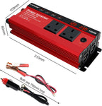 1500W Power Inverter 12V to 240V Ac Car