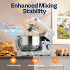 1500W Stand Mixer for Baking 5.7L Kitchen