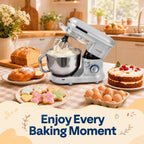 1500W Stand Mixer for Baking 5.7L Kitchen