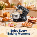 1500W Stand Mixer for Baking 5.7L Kitchen