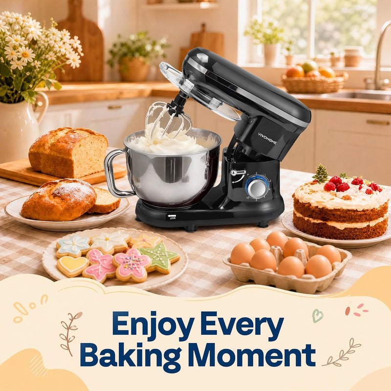 1500W Stand Mixer for Baking 5.7L Kitchen