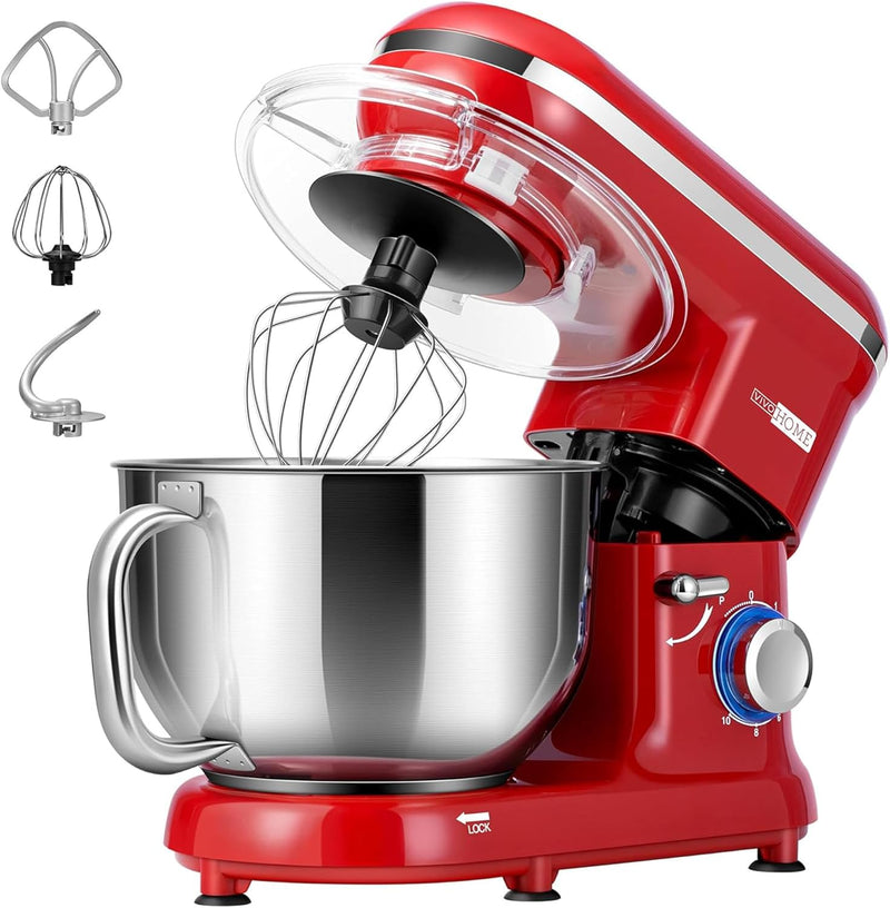 1500W Stand Mixer for Baking 5.7L Kitchen 10
