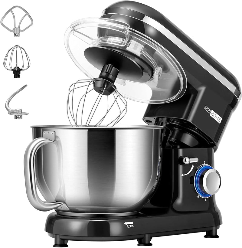 1500W Stand Mixer for Baking 5.7L Kitchen 10