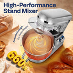 1500W Stand Mixer for Baking 5.7L Tilt-Head Kitchen