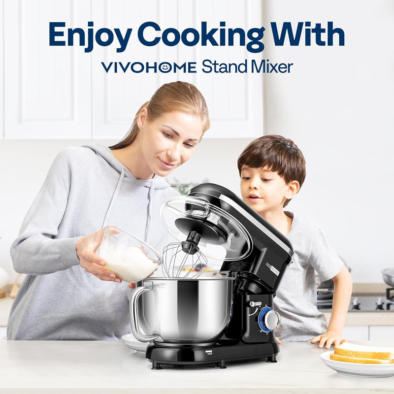 1500W Stand Mixer for Baking 5.7L Kitchen 10