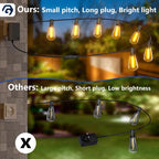 Garden Lights Mains Powered 150FT 45m