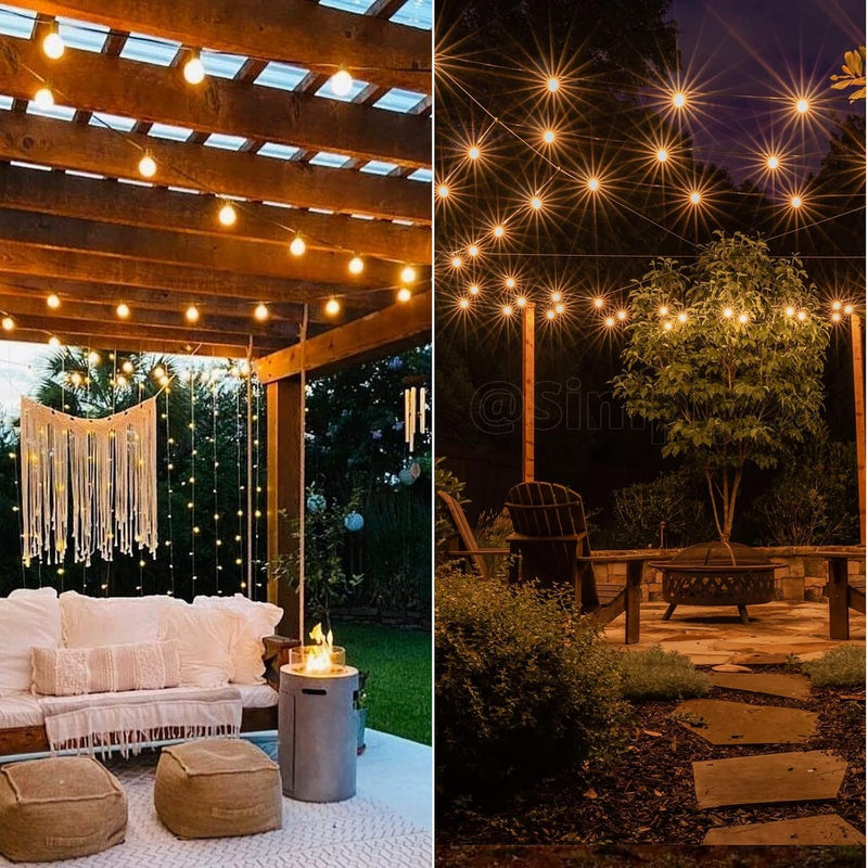 Garden Lights Mains Powered 150FT 45m