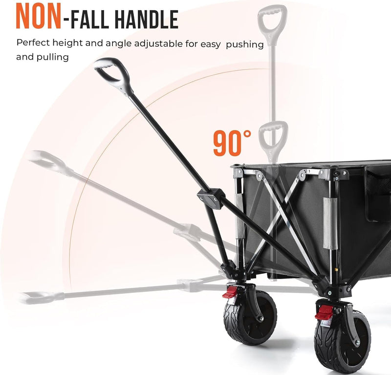 150KG Festival Camping Trolley on Wheels