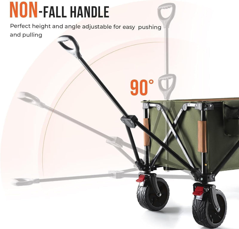 150KG Festival Camping Trolley on Wheels