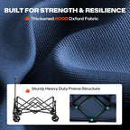 150KG Festival Camping Trolley on Wheels