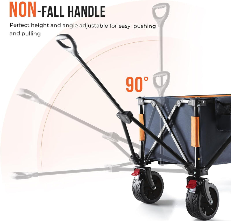150KG Festival Camping Trolley on Wheels