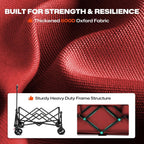 150KG Festival Camping Trolley on Wheels