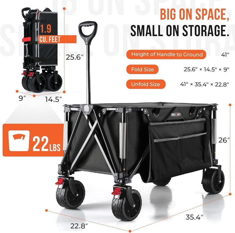 150KG Festival Camping Trolley on Wheels