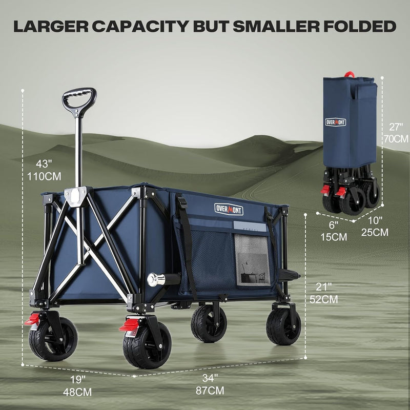150KG Festival Camping Trolley on Wheels