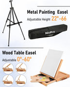 158pcs Deluxe Large Painting Kit with Metal