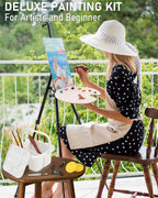 158pcs Deluxe Large Painting Kit with Metal