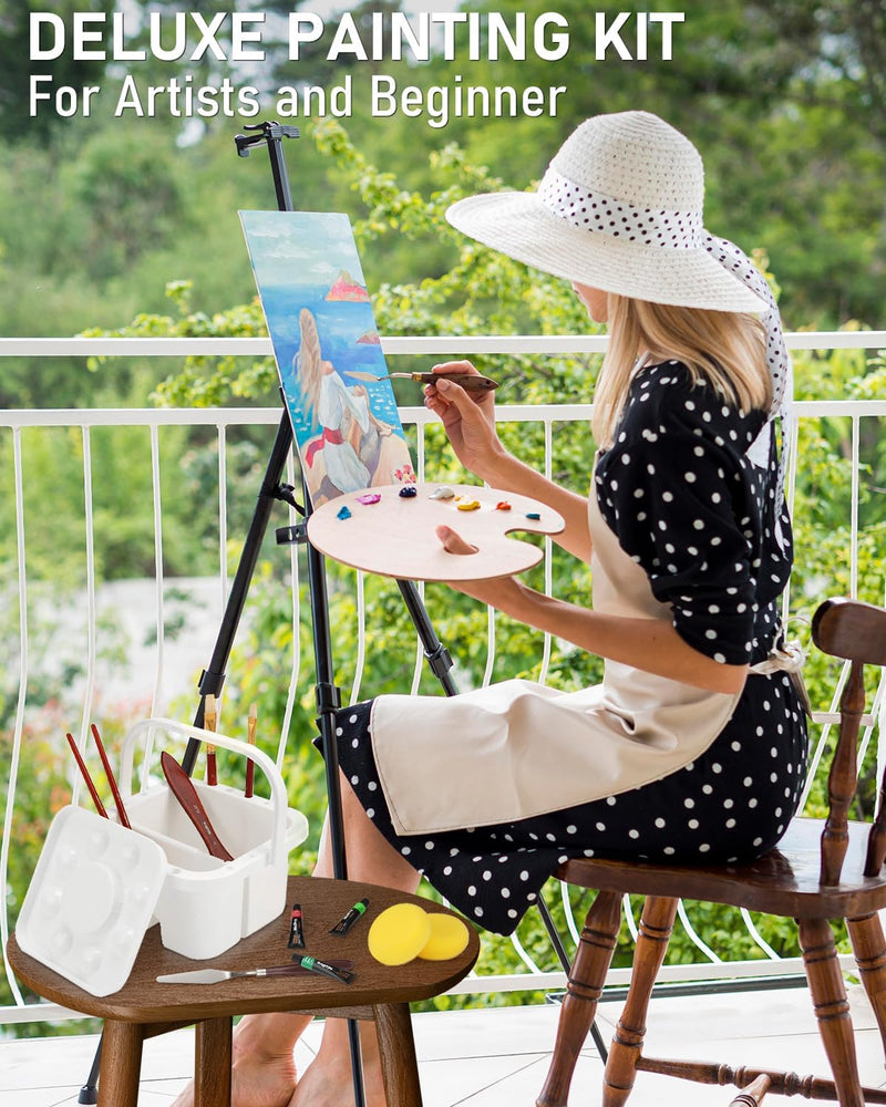 158pcs Deluxe Large Painting Kit with Metal